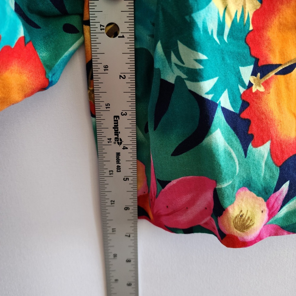 Hilo Hattie Hawaiian Original Floral Short Sleeve Shirt and Shorts Set Large - Picture 9 of 12